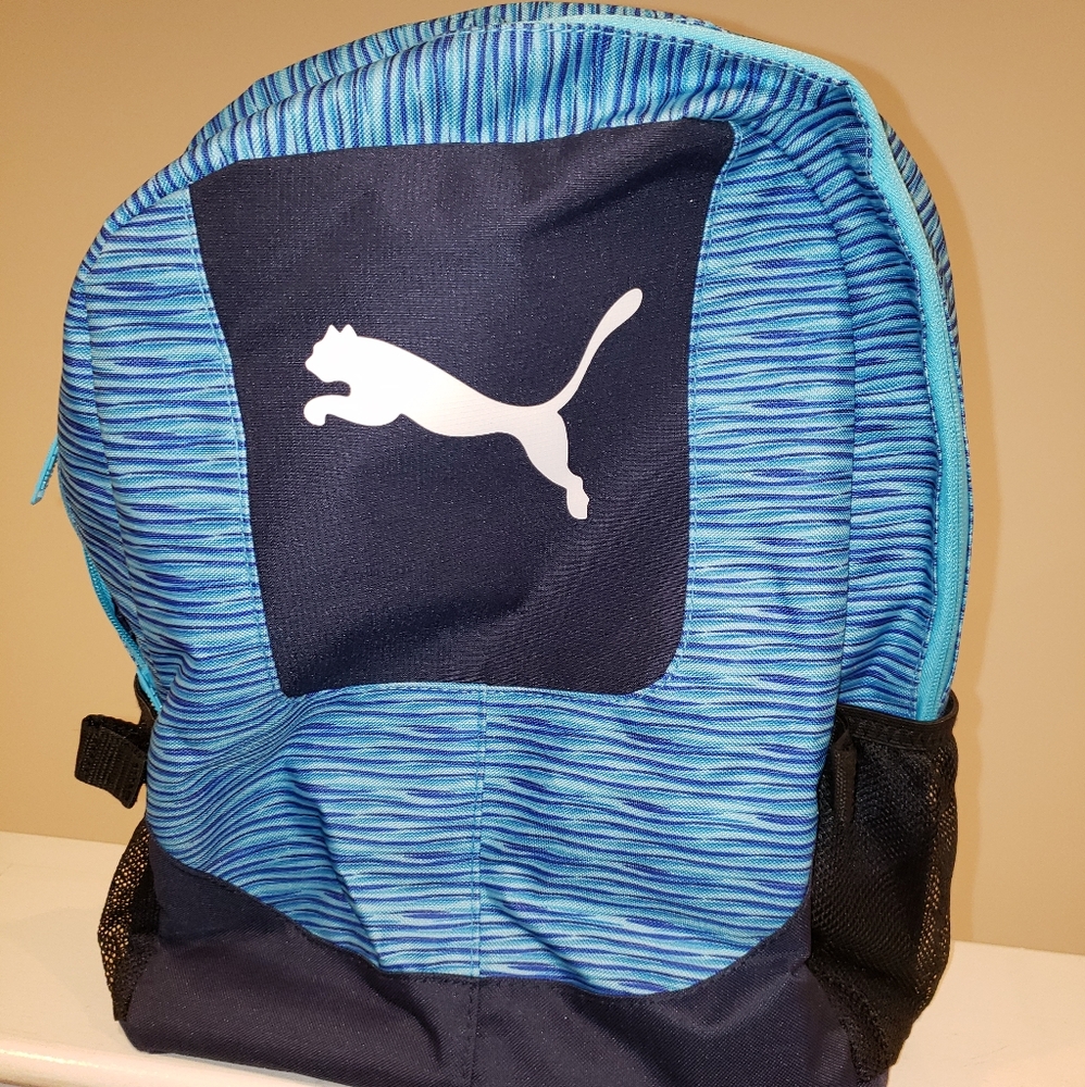 Used Puma blue backpack - Picture 2 of 8